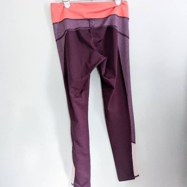Aerie Orange and Purple Sports Bra and Legging Set - Thumbnail 3