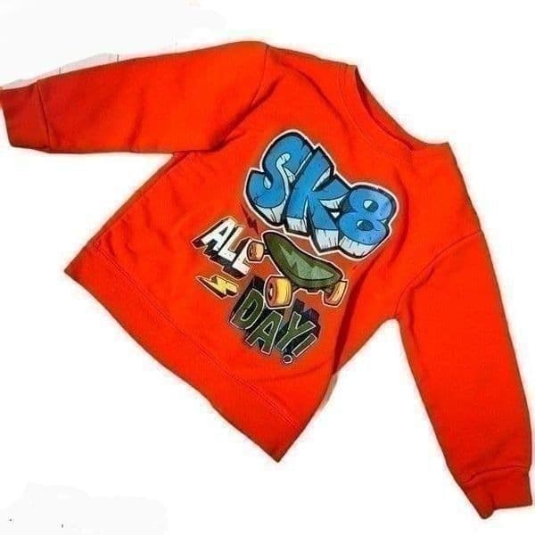 Garanimals Sk8 All Day Boys Pullover Sweatshirt