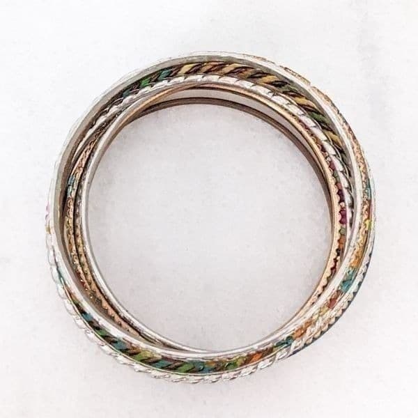 Colorful Bangle Fashion Bracelets - Thumbnail 2