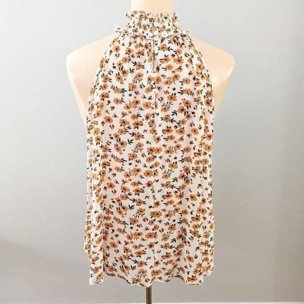 Francesca's Brinn Floral Keyhole Tank Top NWT - Thumbnail 5
