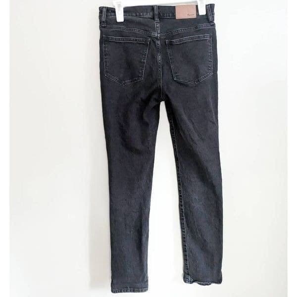 Madewell The Slim Boyjean in Lunar Wash 26 - Thumbnail 6