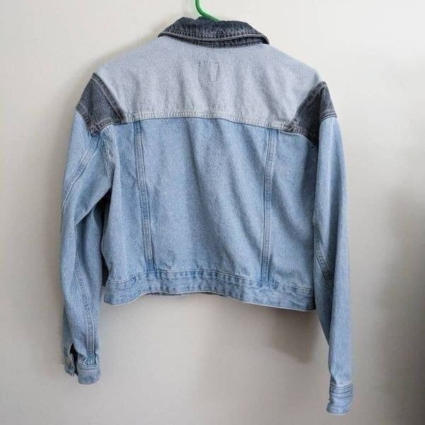 Wild Fable Women's Patchwork Denim Jacket - Thumbnail 5