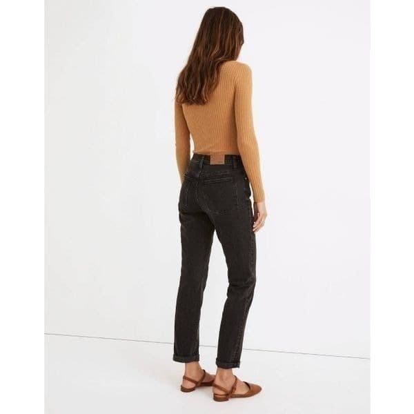 Madewell The Slim Boyjean in Lunar Wash 26 - Thumbnail 3