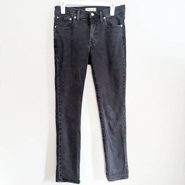 Madewell The Slim Boyjean in Lunar Wash 26 - Thumbnail 5