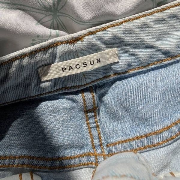 Pacsun Eco Hopper Patch Color Block Mom Jeans 26 - Thumbnail 8