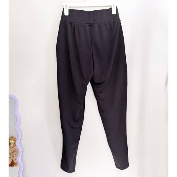 PU Leather Leggings with Zipper Detail - Thumbnail 5