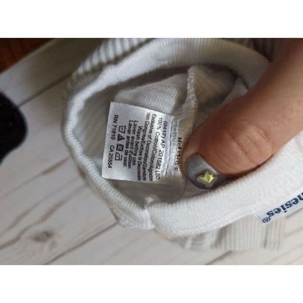 Gerber Baby Striped Bears Onesie 0-3 Mos - Thumbnail 5