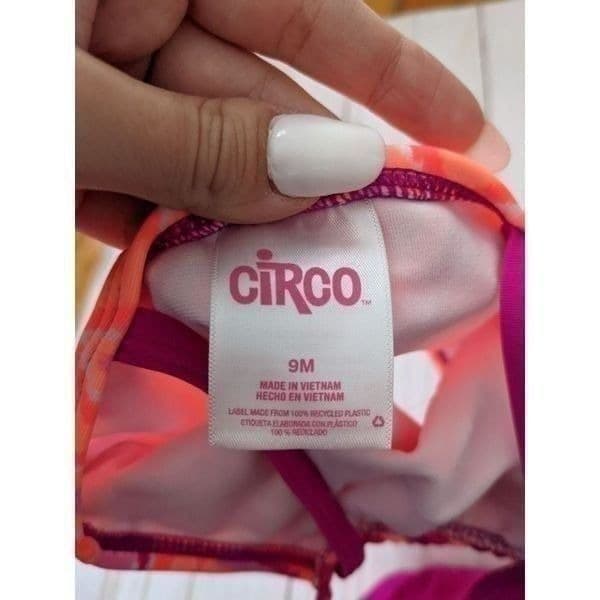Circo Chevron Neon Two Piece Swimsuit 9m - Thumbnail 3