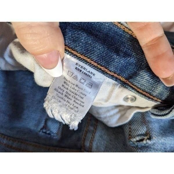 Everlane Mid Rise Skinny Fit Jeans - Thumbnail 5