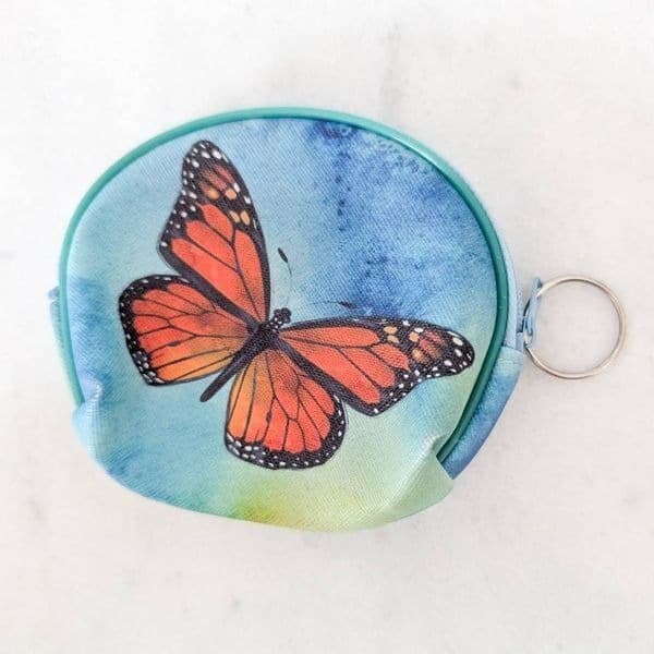 Butterfly Keychain Coin Purse