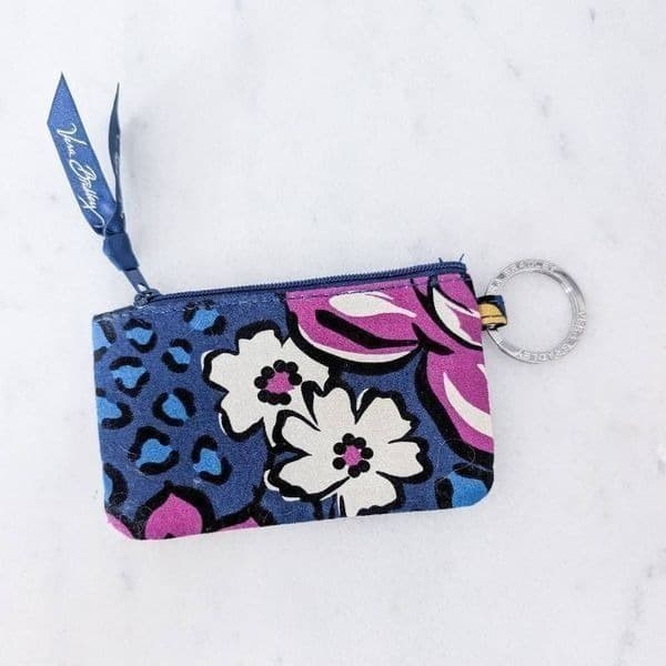 Vera Bradley Zip ID Case in African Violet NWT - Thumbnail 5