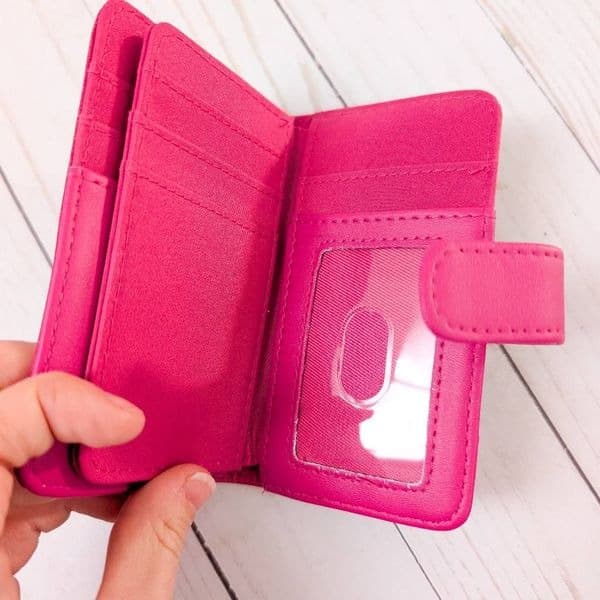 Sketchers Pink Card Wallet NWOT - Thumbnail 3