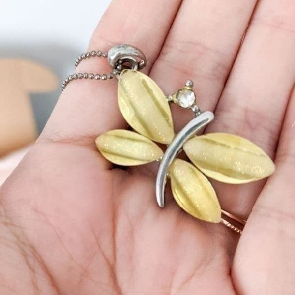 Cool Jewels Butterfly Pendant Necklace - Thumbnail 4