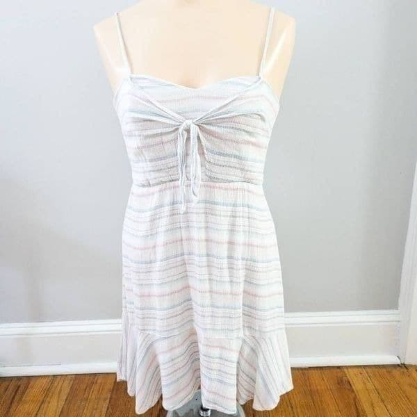 Charlotte Russe Flounce Hem Striped Sundress