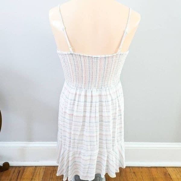 Charlotte Russe Flounce Hem Striped Sundress - Thumbnail 2
