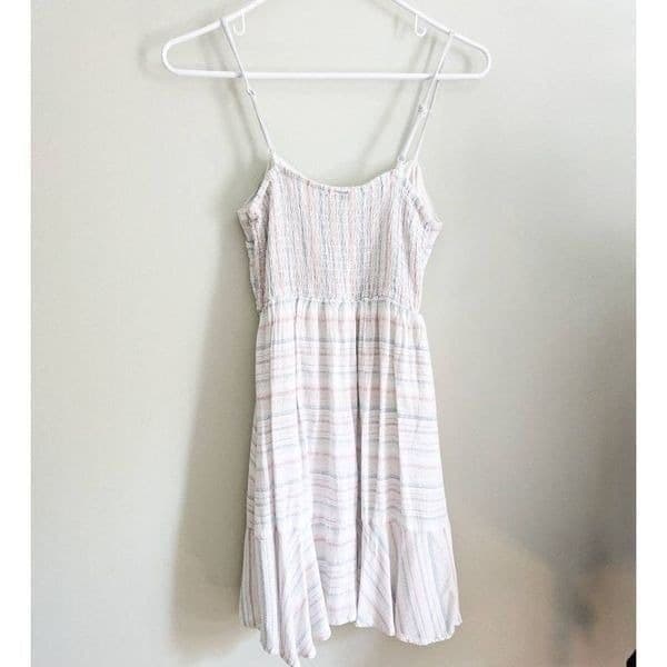 Charlotte Russe Flounce Hem Striped Sundress - Thumbnail 4