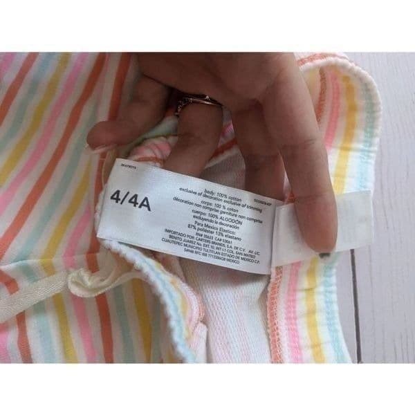 Carter's Kid Pull On Striped Shorts NWT - Thumbnail 5