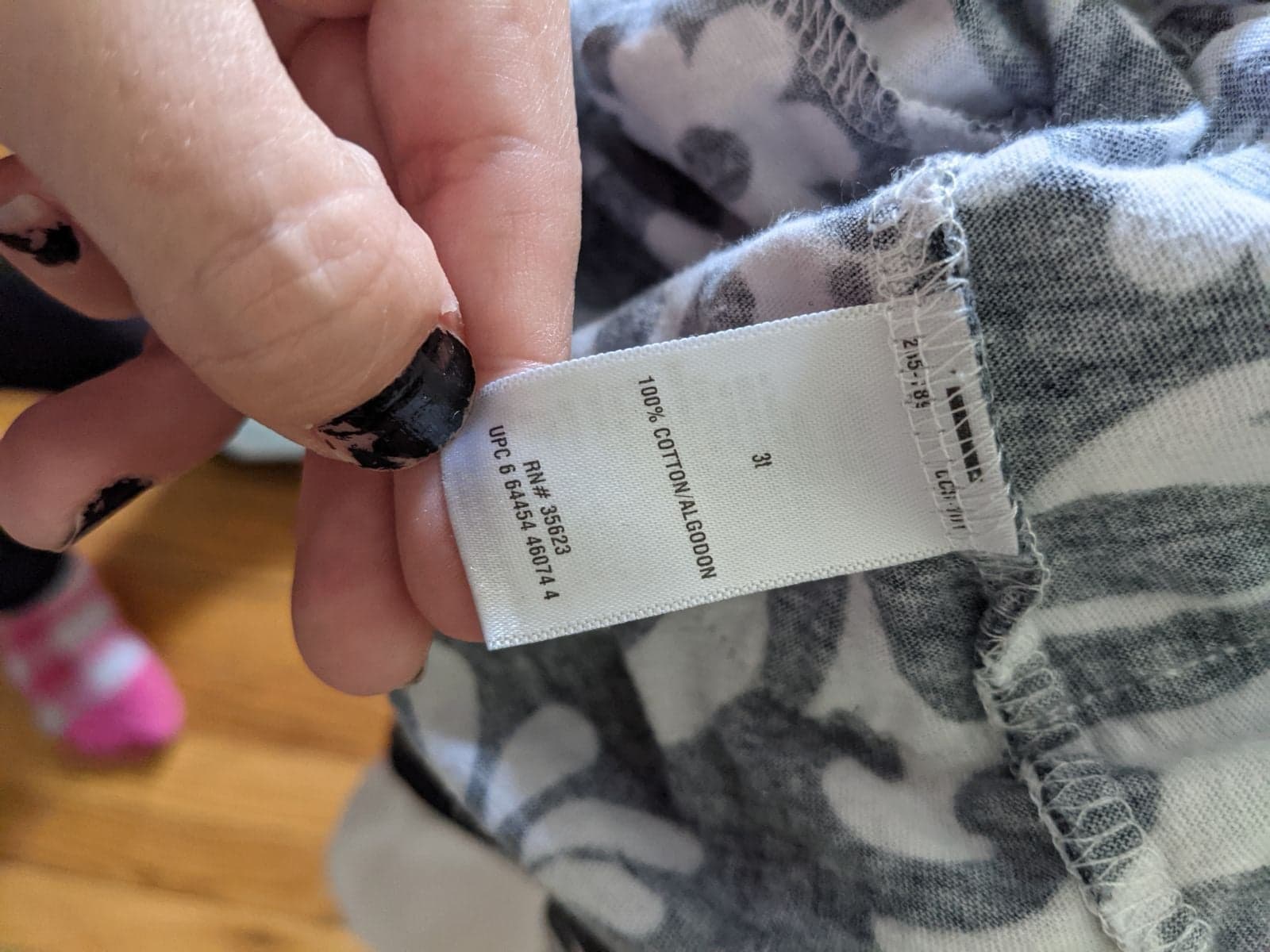 Carter's Square Neck Floral Tunic Top 3T - Thumbnail 4