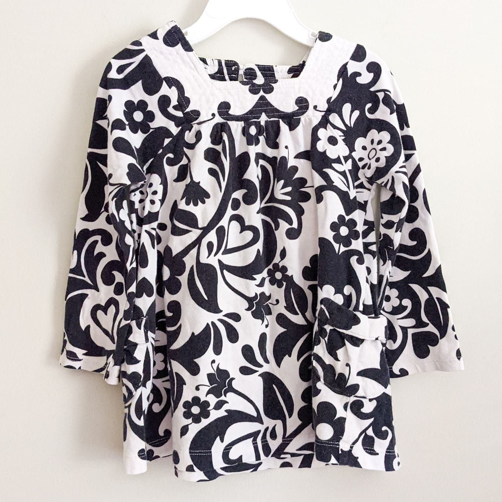 Carter's Square Neck Floral Tunic Top 3T