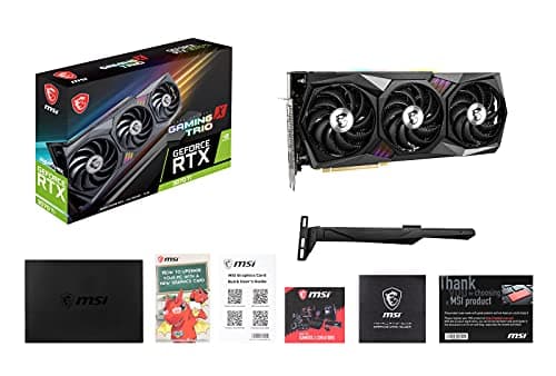 MSI RTX3070TGamingXTrio8 Gaming GeForce RTX 3070 Ti 8GB GDDR6X PCI Express 4.0 X16 Video Card - Thumbnail 6