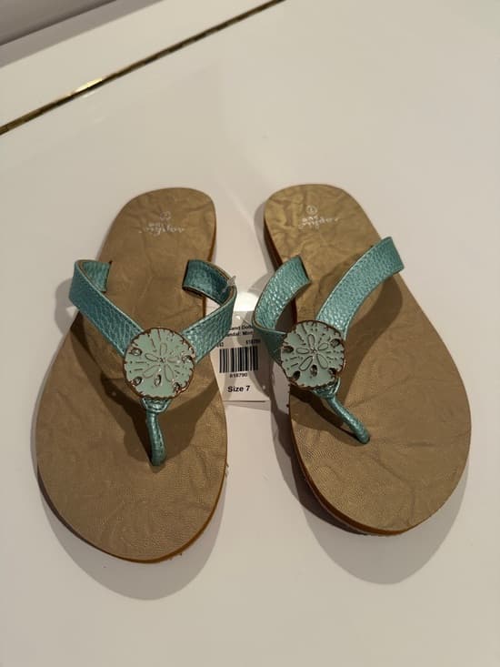 NWT Seashell Cloud Sandals Size 7 - Thumbnail 5