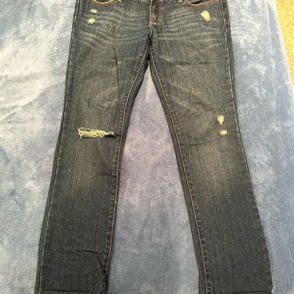 Vintage Bullhead Indigo Boyfriend Jeans - Thumbnail 2