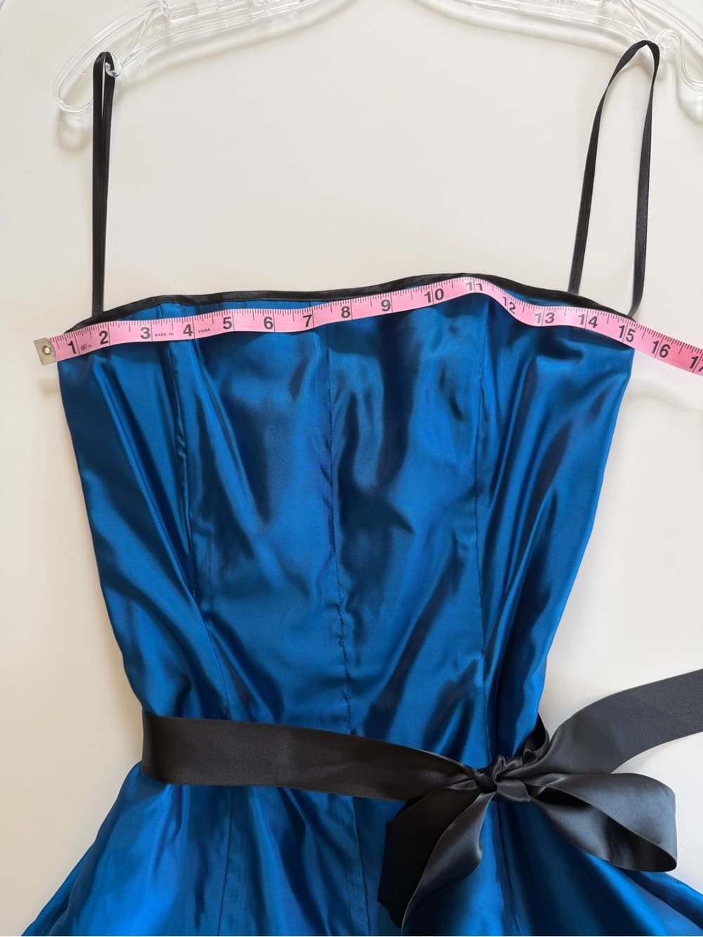 Gorgeous Royal Blue Cocktail Dress - Thumbnail 2