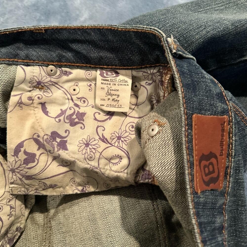 Vintage Bullhead Indigo Boyfriend Jeans - Thumbnail 6