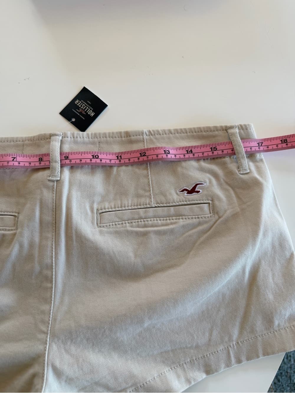 Vintage Low Rise Cotton Shorts - Thumbnail 3