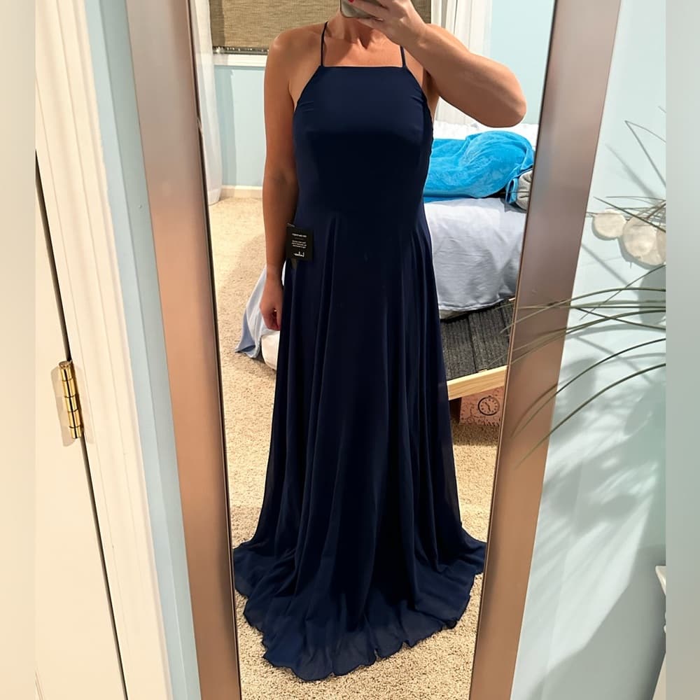 NWT Royal Blue Floor Length Dress