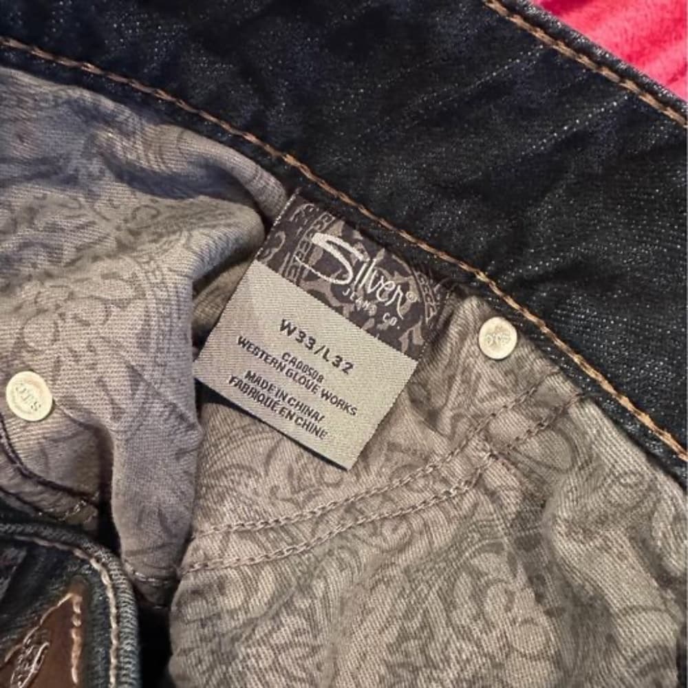 Vintage Mckenzie Silver Jeans - Thumbnail 4