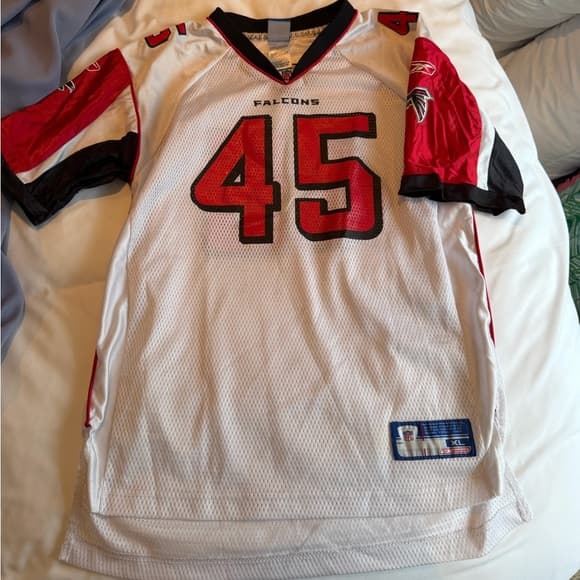 Mint Condition Vintage Falcons Jersey - Thumbnail 4