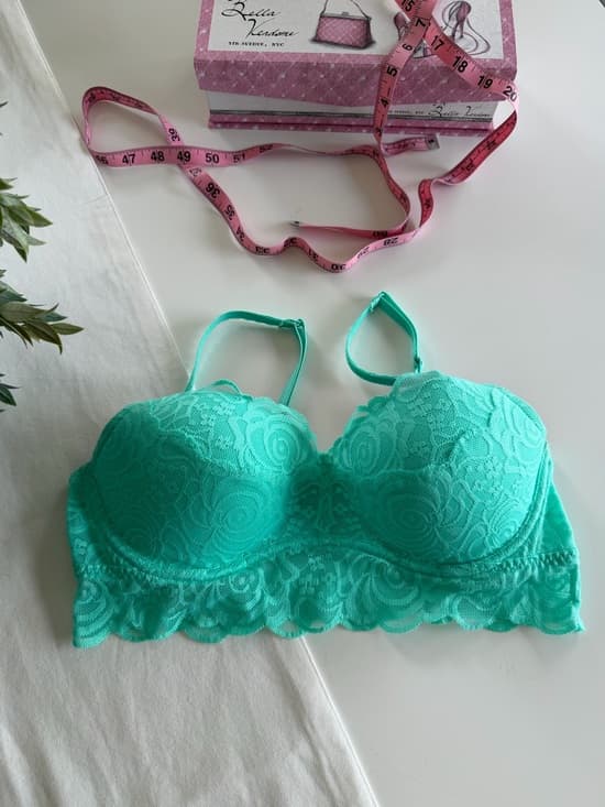 Vintage Lace Longline Bra Top - Thumbnail 5