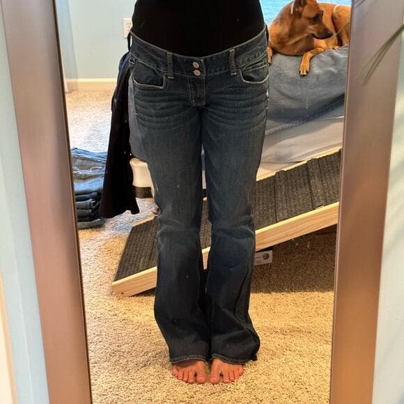 Vintage AE Women's Bootcut Jeans Size 8 - Thumbnail 7