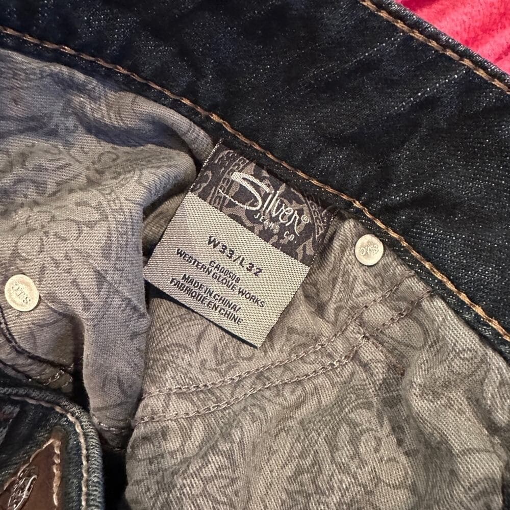 Vintage Silver Jeans - Thumbnail 4