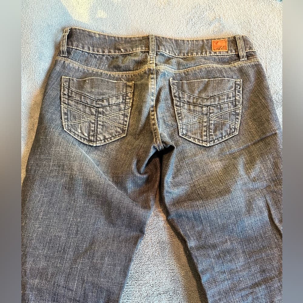 Vintage Women's Straight Leg Jeans - Thumbnail 5