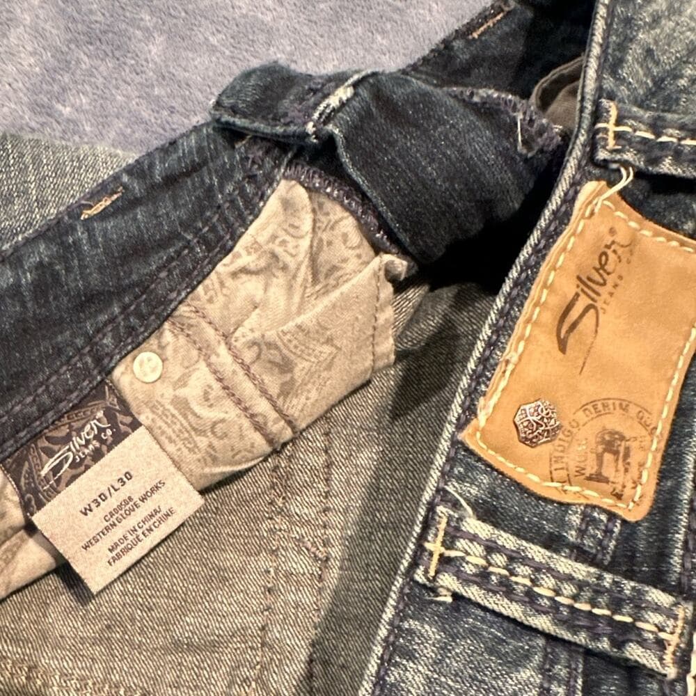 Vintage Silver Jeans - Thumbnail 7
