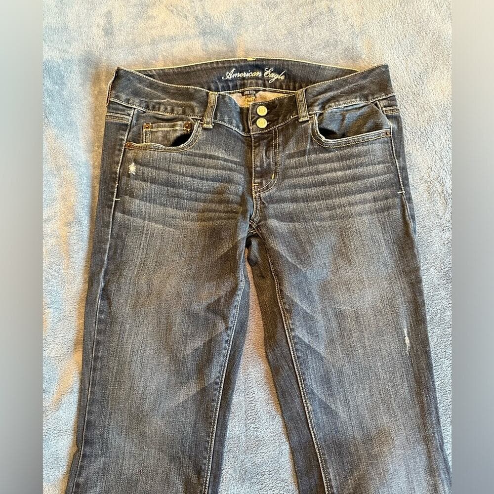 Vintage AE Women's Bootcut Jeans Size 8 - Thumbnail 3