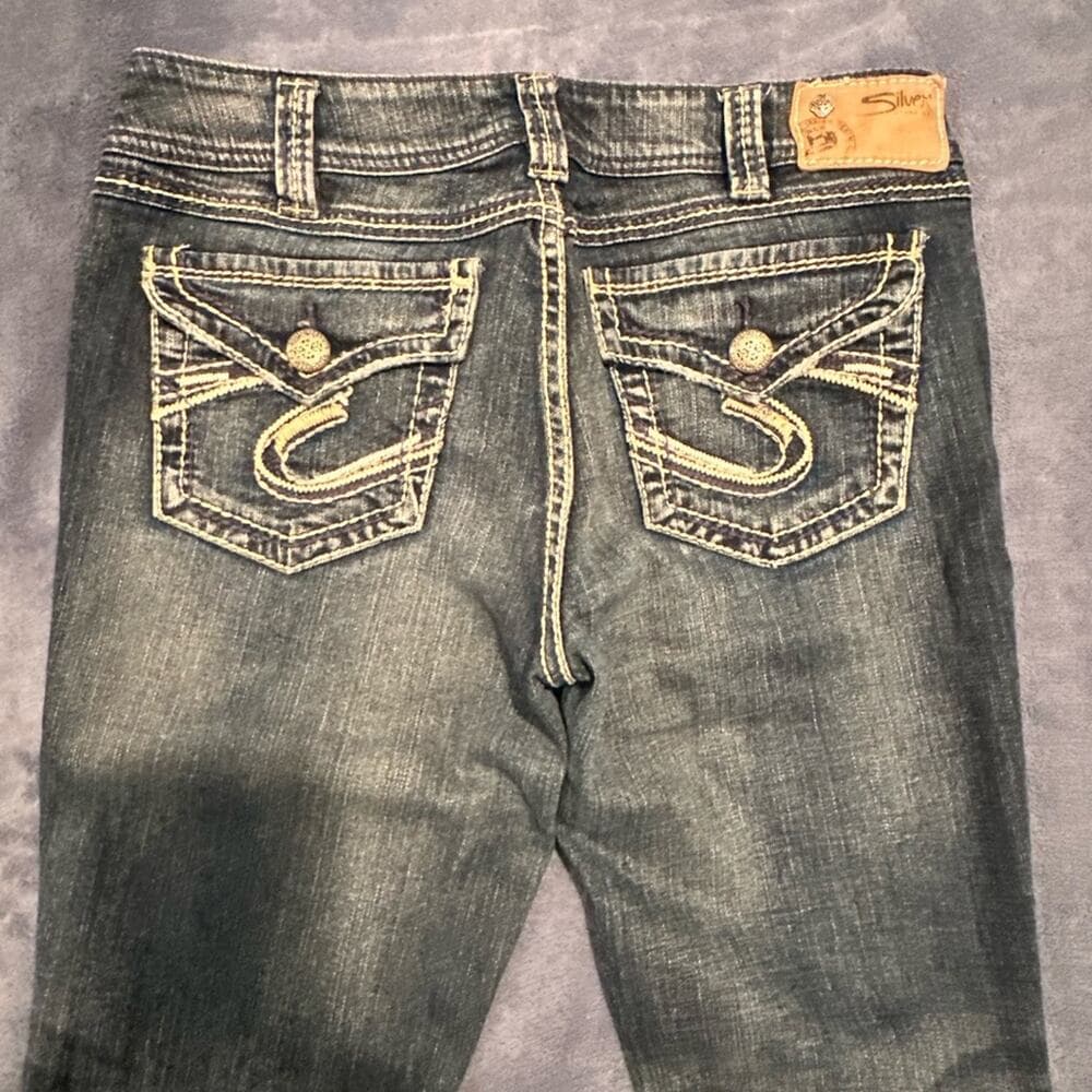 Vintage Silver Jeans - Thumbnail 5