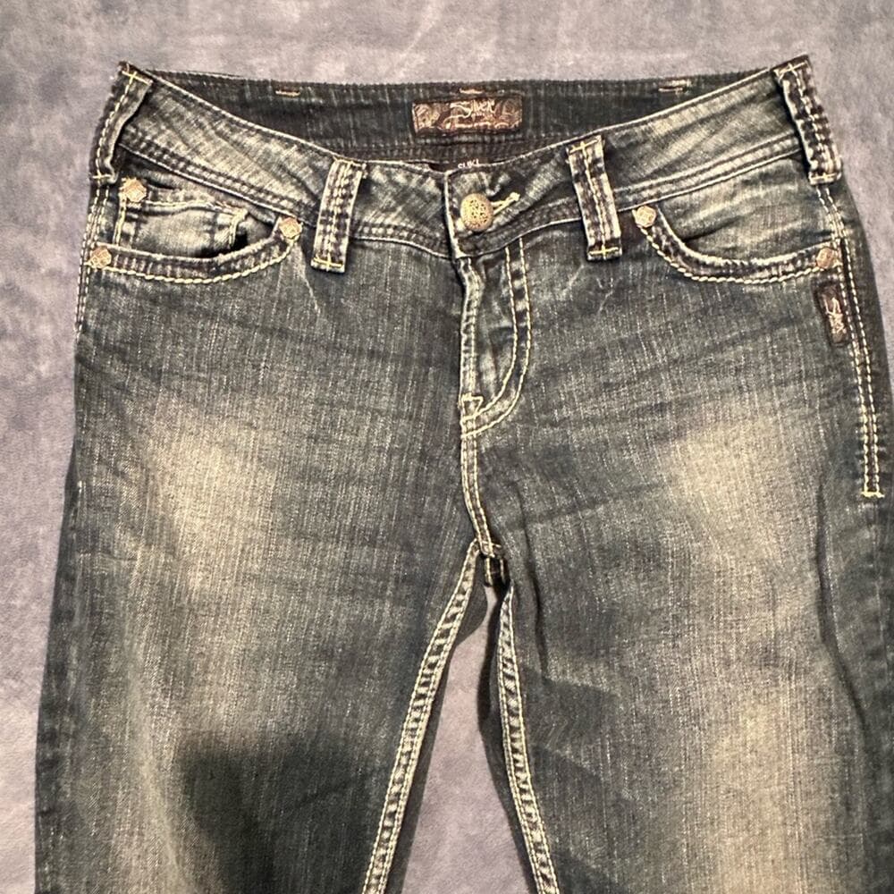 Vintage Silver Jeans - Thumbnail 3