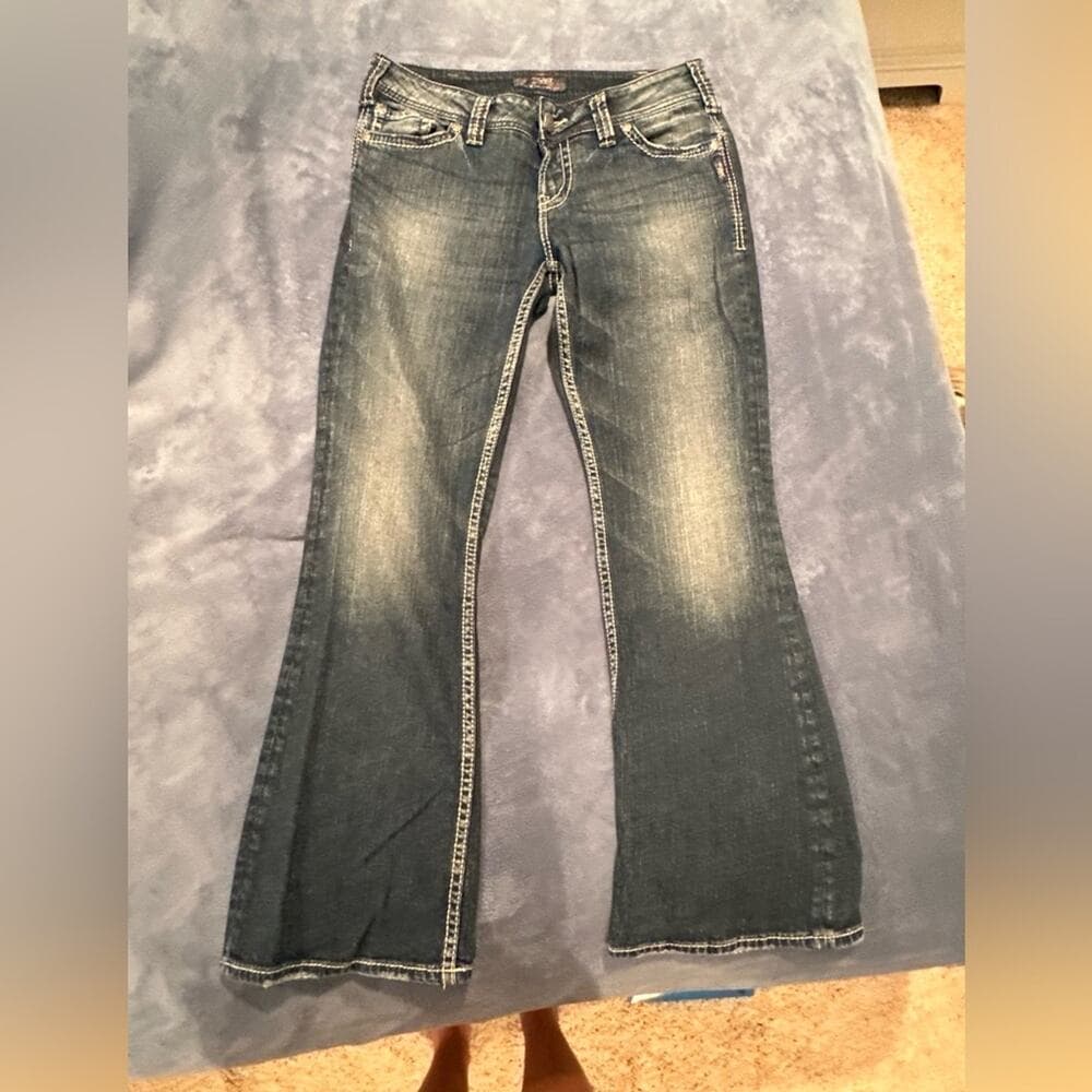 Vintage Silver Jeans - Thumbnail 2