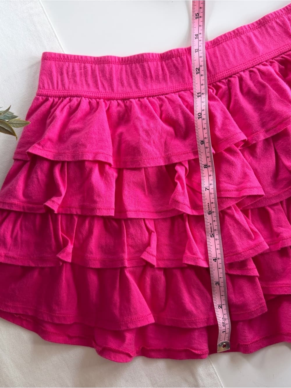 Vintage Layered Ruffle Circle Skirt in Barbie Pink - Thumbnail 2