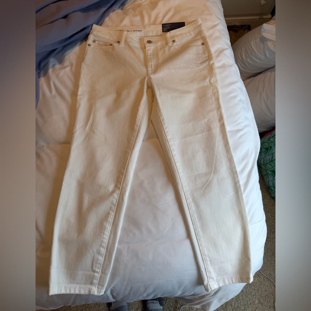 NWT White Talbots Jeans size 6P - Thumbnail 6