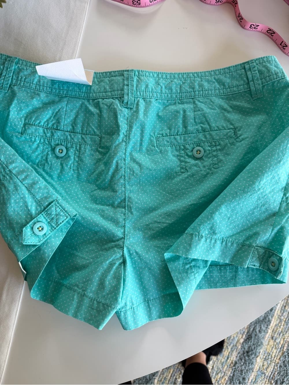 Casual Cotton Blend Shorts - Lightweight + Summery - Thumbnail 4
