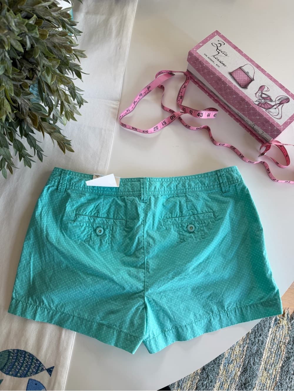 Casual Cotton Blend Shorts - Lightweight + Summery - Thumbnail 3