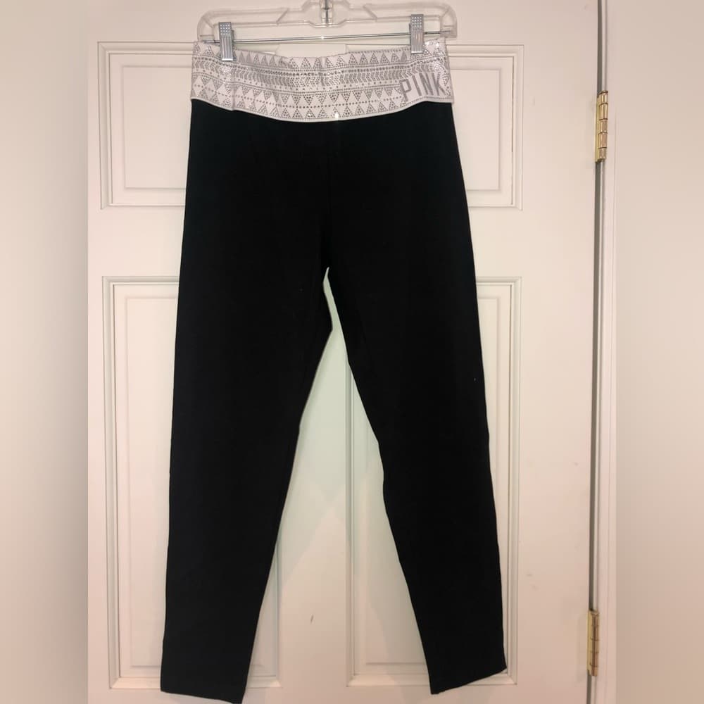 NWT Limited Edition Victoria’s Secret PINK Yoga Leggings - Thumbnail 4