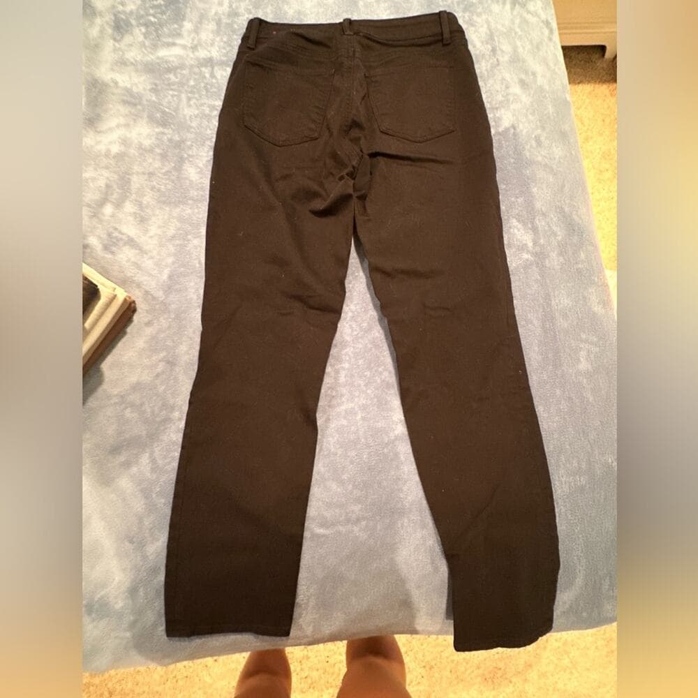 Talbots Black Denim Slim Ankle Jeans Size 4 - Thumbnail 3