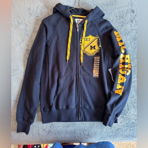 NWT Limited Edition University of Michigan Game Day Hoodie, Small - Thumbnail 5