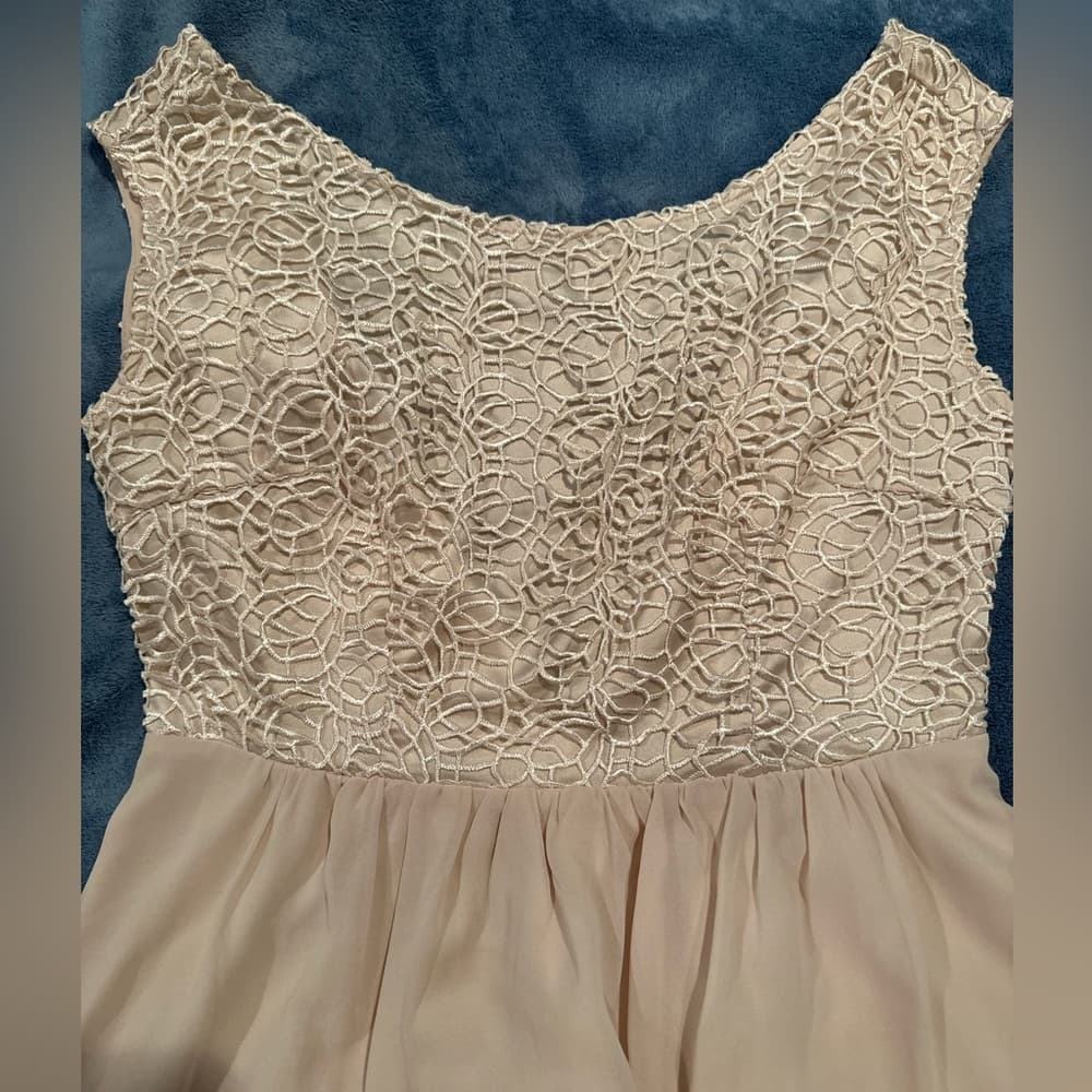 Gorgeous Champagne Dress - Thumbnail 3