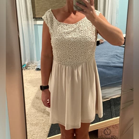 Gorgeous Champagne Dress - Thumbnail 6